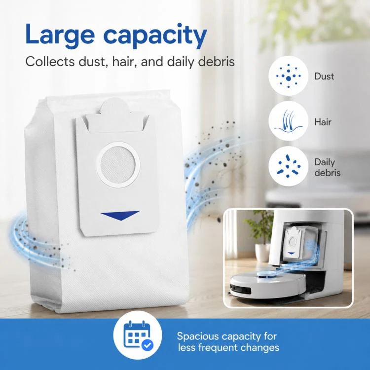 For Ecovacs DEEBOT X5 / X5 Pro / X5 Max / X5 Pro Plus Replacement Parts, Dust Bag - Image 7