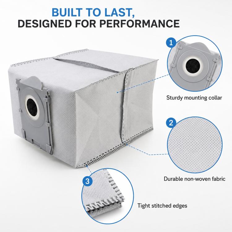 For Ecovacs DEEBOT X9 / X9 Pro Replacement Parts, Activated Carbon Dust Bag - Image 4