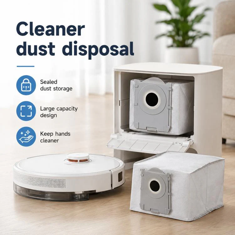 For Ecovacs DEEBOT X9 / X9 Pro Replacement Parts, Activated Carbon Dust Bag - Image 8