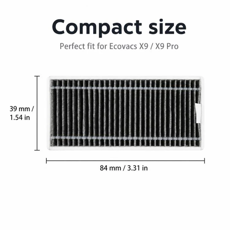 For Ecovacs DEEBOT X9 / X9 Pro Replacement Parts, Activated Carbon Filter - Image 3