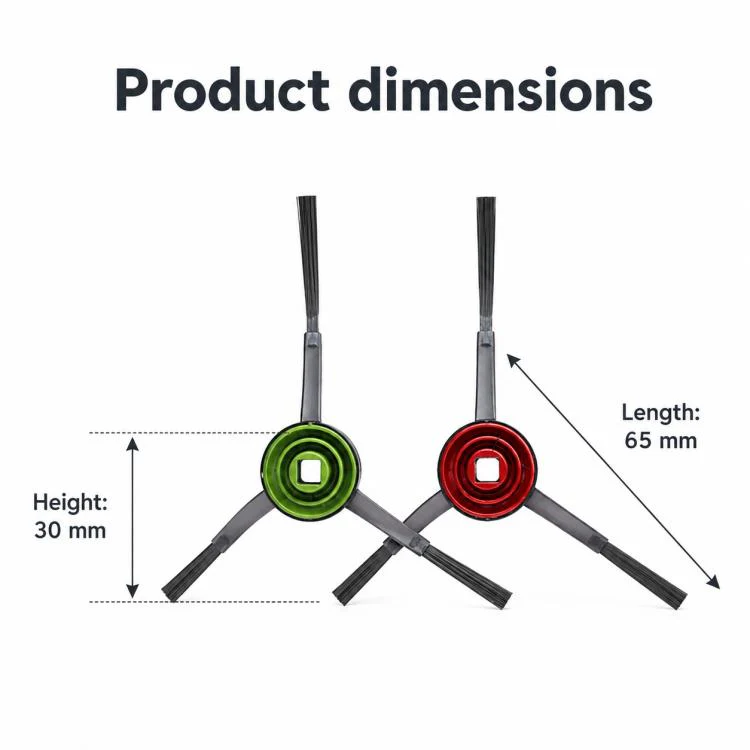 For Ecovacs Yeedi CC Robot Vacuum Mop Replacement Parts, Specification:Dual Side Brush - Image 3
