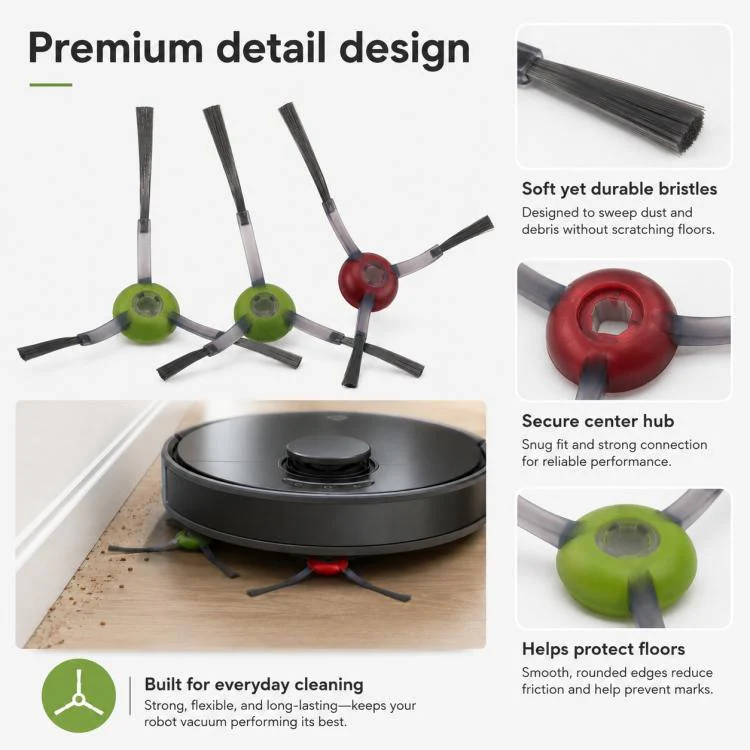 For Ecovacs Yeedi CC Robot Vacuum Mop Replacement Parts, Specification:Dual Side Brush - Image 5