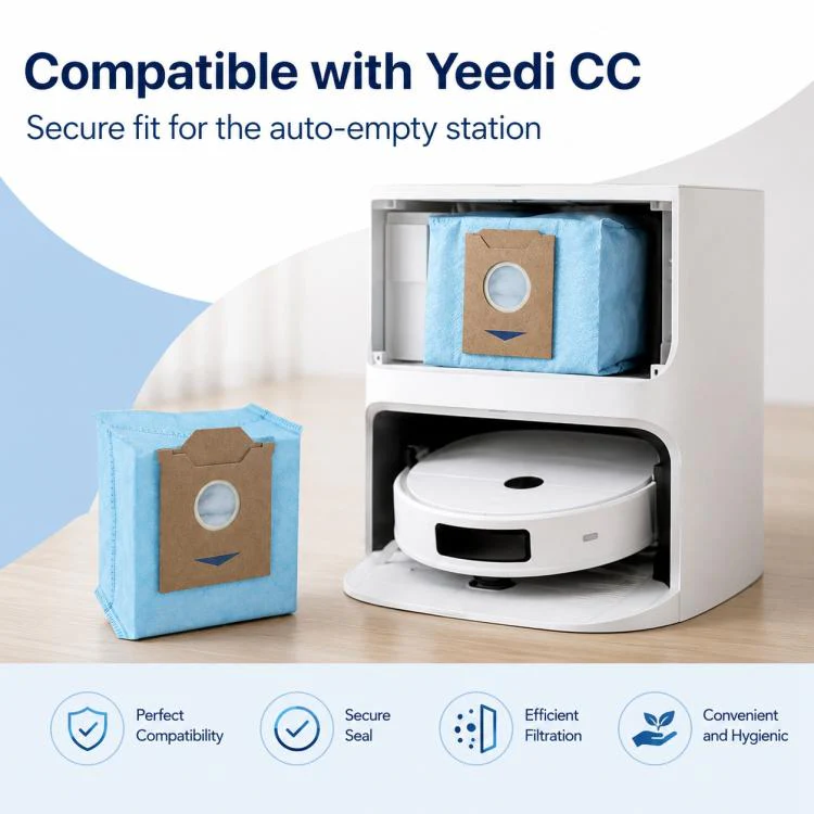 For Ecovacs Yeedi CC Robot Vacuum Mop Replacement Parts, Specification:Dust Bag - Image 7