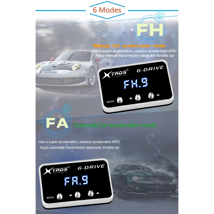 For Ford Ranger -2011 TROS TS-6Drive Potent Booster Electronic Throttle Controller - Image 5