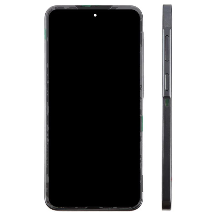 For Galaxy A37 SM-A376B Original LCD Screen Digitizer Full Assembly with Frame (Black) - Image 2