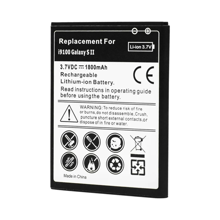 For Galaxy S2 / i9100 1800mAh Rechargeable Li-ion Battery - Image 4