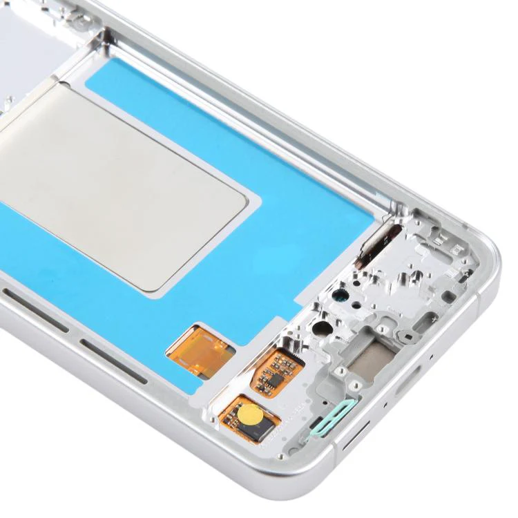 For Galaxy S24 FE SM-S721B Original LCD Screen Digitizer Full Assembly with Frame (Silver) - Image 4