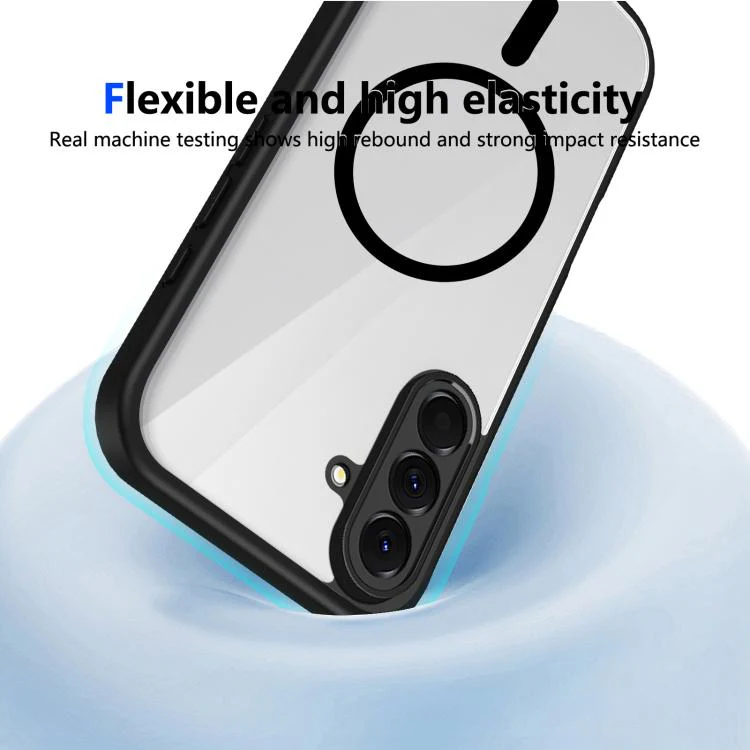 For Galaxy S26 5G Matte PC Skin-feel Magnetic Shockproof Phone Case(Black) - Image 5