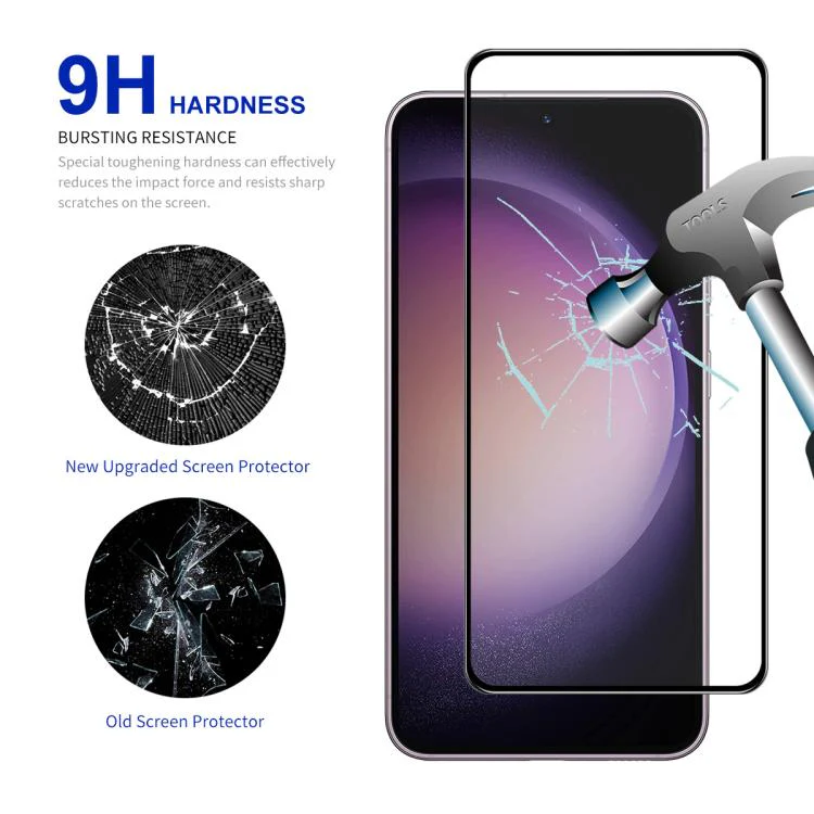 For Galaxy S26 FE 5G ENKAY Hat-Prince 0.18mm High Aluminum-silicon Tempered Glass Film, Support Ultrasonic Fingerprint Unclock - Image 2