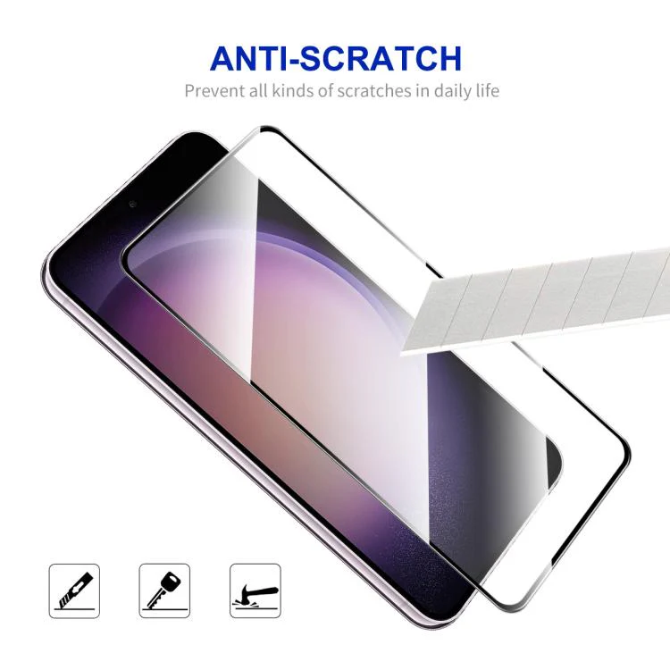 For Galaxy S26 FE 5G ENKAY Hat-Prince 0.18mm High Aluminum-silicon Tempered Glass Film, Support Ultrasonic Fingerprint Unclock - Image 4
