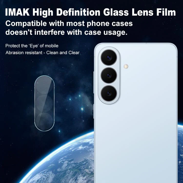 For Galaxy S26 FE 5G IMAK Rear Camera Lens Glass Film Thin Version - Image 2
