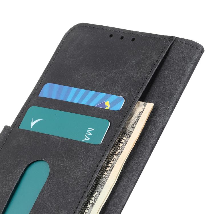 For Galaxy S26 FE 5G KHAZNEH Retro Texture Horizontal Flip Leather Phone Case(Black) - Image 6