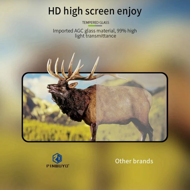 For Galaxy S26 FE 5G PINWUYO 9H 2.5D Full Screen Tempered Glass Film(Black) - Image 6