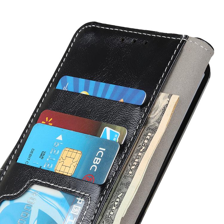 For Galaxy S26 FE 5G Retro Crazy Horse Texture Leather Phone Case(Black) - Image 6