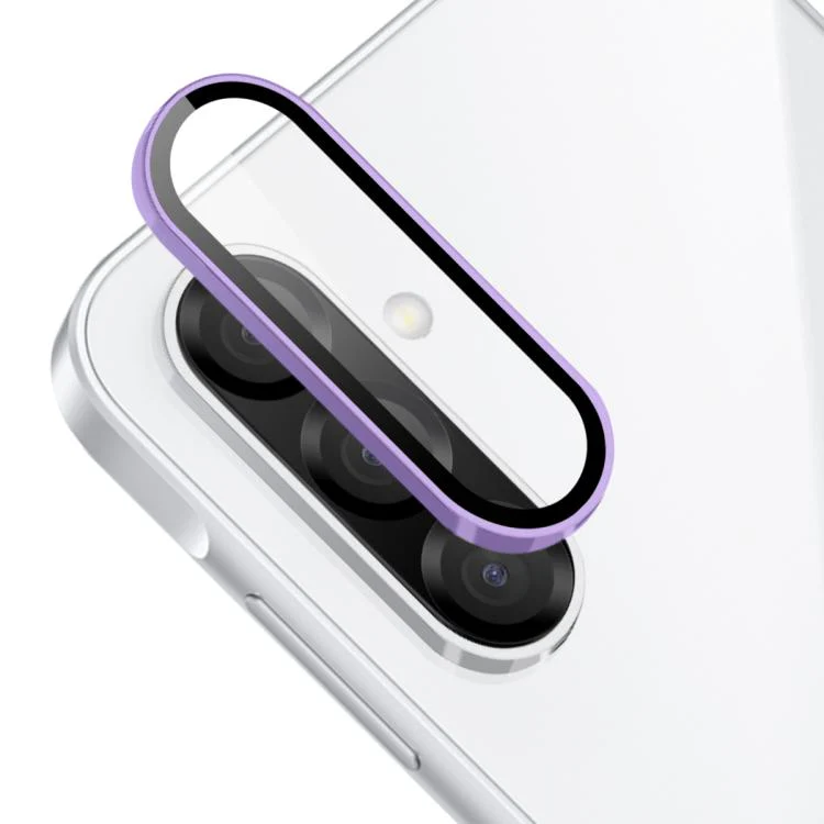 For Galaxy S26 FE ENKAY Hat-Prince 9H Rear Camera Lens Aluminium Alloy Tempered Glass Film(Purple)