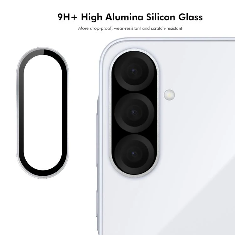 For Galaxy S26 FE ENKAY Hat-Prince 9H Rear Camera Lens Aluminium Alloy Tempered Glass Film(Sierra Blue) - Image 3