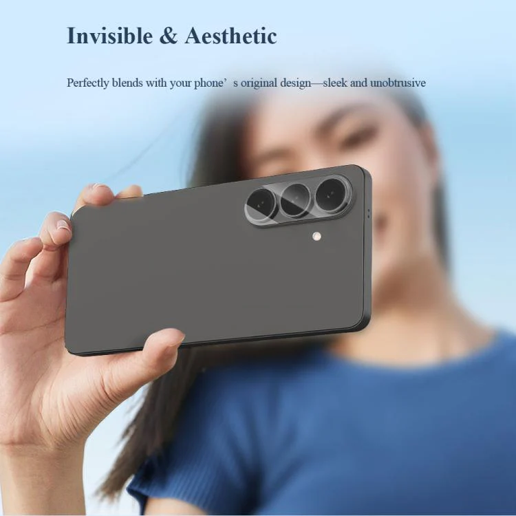 For Galaxy S26 / S26+ 5G 2pcs/Set LeReach TF Series 3D Full Coverage Version HD Wear-Resistant Camera Lens Glass Film(Black) - Image 9
