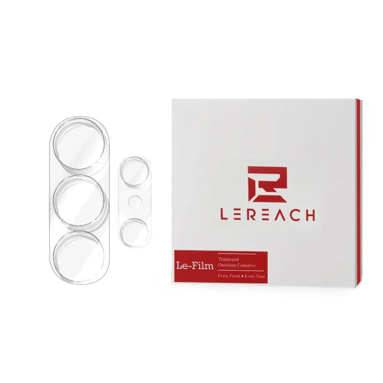 For Galaxy S26 Ultra 5G 2pcs/Set LeReach TF Series 3D Full Coverage Version HD Wear-Resistant Camera Lens Glass Film, Main/Sub Set(Clear) - Image 2