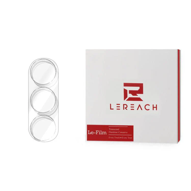 For Galaxy S26 Ultra 5G 2pcs/Set LeReach TF Series 3D Full Coverage Version HD Wear-Resistant Camera Lens Glass Film(Clear) - Image 2