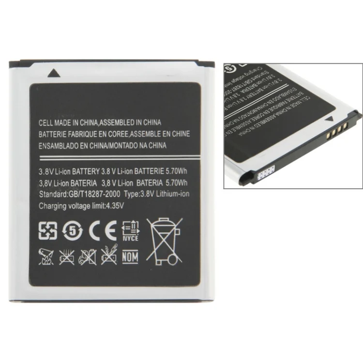For Galaxy SIII mini / i8190 1500mAh Rechargeable Li-ion Battery - Image 2