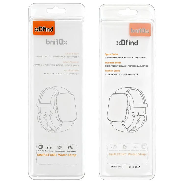 For Galaxy Watch Ultra / Ultra 2025 5 Pack xDfind Black Buckle Loop Nylon Watch Band - Image 7