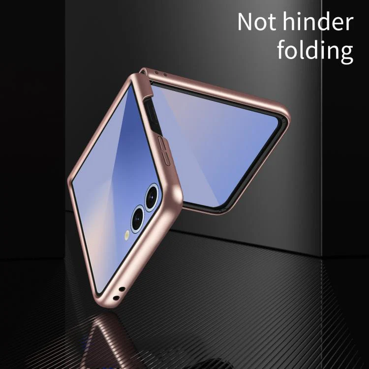 For Galaxy Z Flip8 5G Skin Feel Electroplating PC Shockproof Phone Case(Green) - Image 9