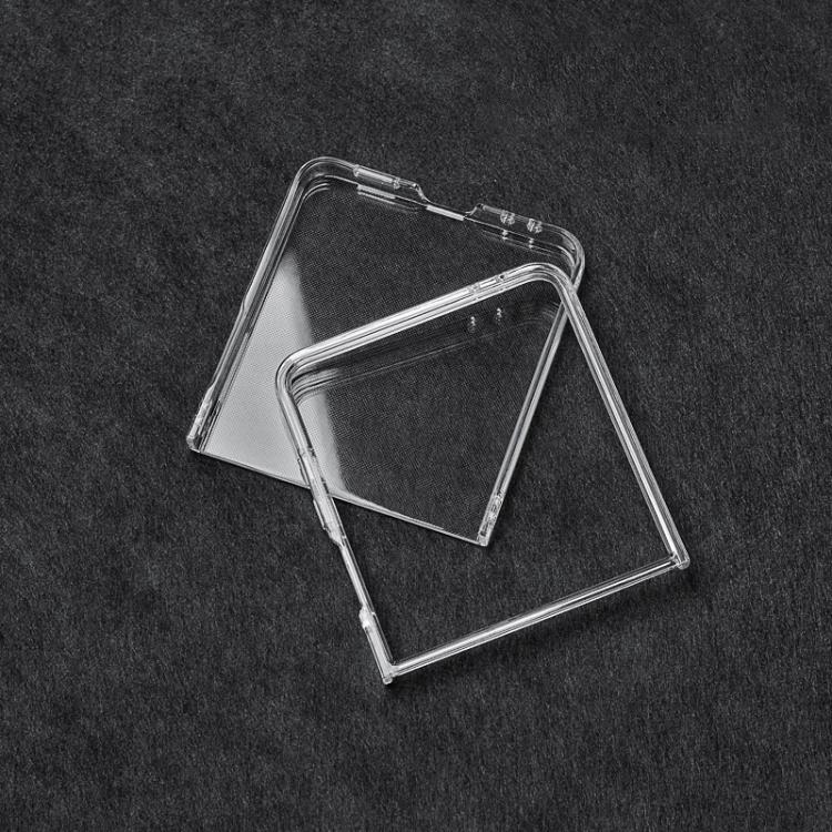 For Galaxy Z Flip8 5G Transparent High-definition Two-stage PC Phone Case - Image 3