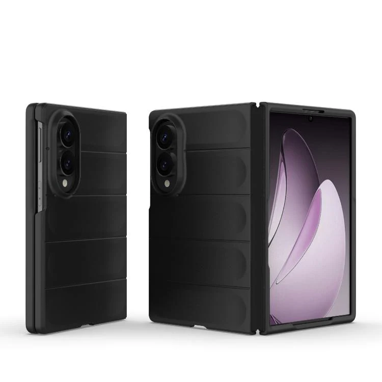 For Galaxy Z Fold8 5G Magic Shield Fold PC Shockproof Phone Case(Black)