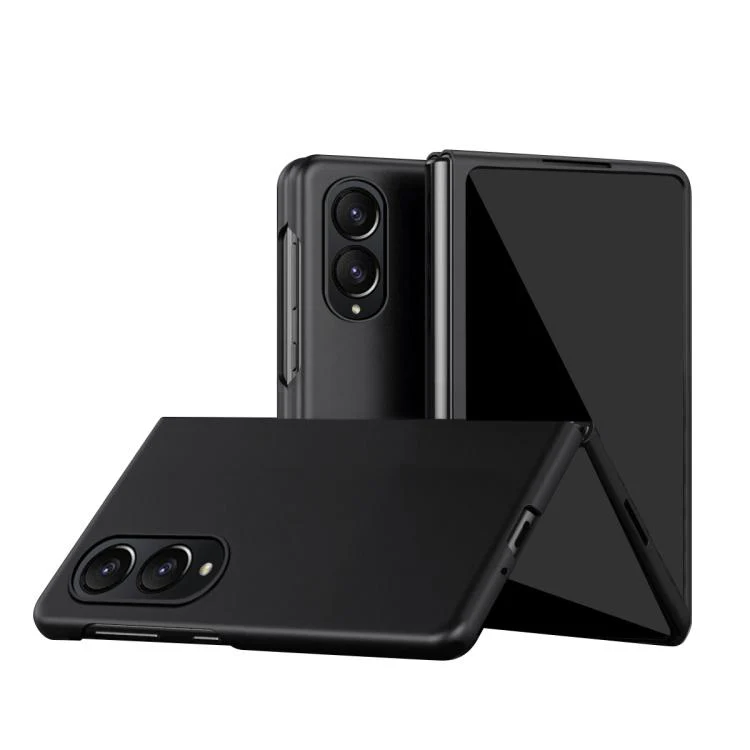 For Galaxy Z Fold8 5G Skin Feel Electroplating PC Shockproof Phone Case(Black) - Image 2