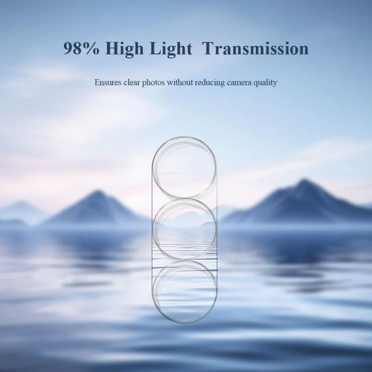 For Galaxy Z Fold8 Ultra 5G 2Pcs/Set LeReach TF Series 3D Full Coverage Version HD Wear-Resistant Camera Lens Glass Film(Black) - Image 4