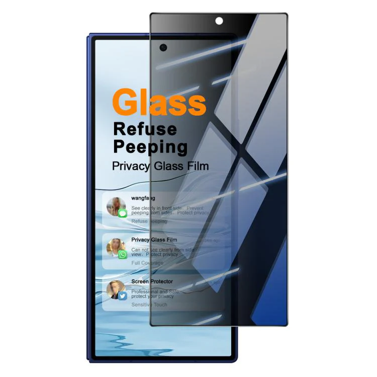 For Galaxy Z Fold8 Ultra 5G imak Full Screen Privacy Tempered Glass Film, Phone Case Exclusive