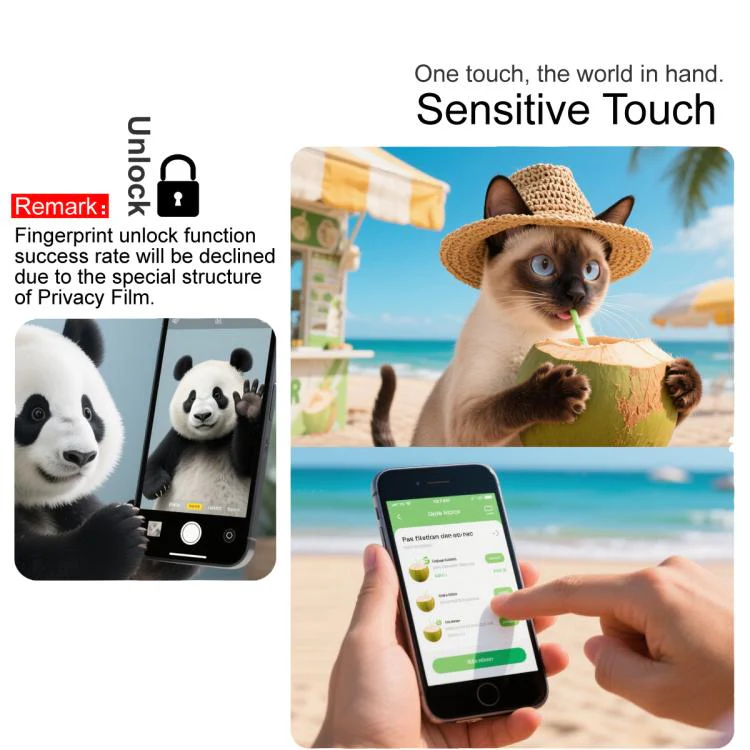 For Galaxy Z Fold8 Ultra 5G imak HD Full Screen Privacy Tempered Glass Protective Film - Image 5
