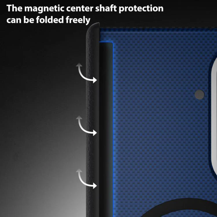 For Galaxy Z Fold8 Ultra 5G Nanofiber MagSafe Magnetic Phone Case(Black) - Image 10