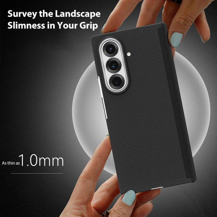 For Galaxy Z Fold8 Ultra 5G Nanofiber MagSafe Magnetic Phone Case(Black) - Image 7