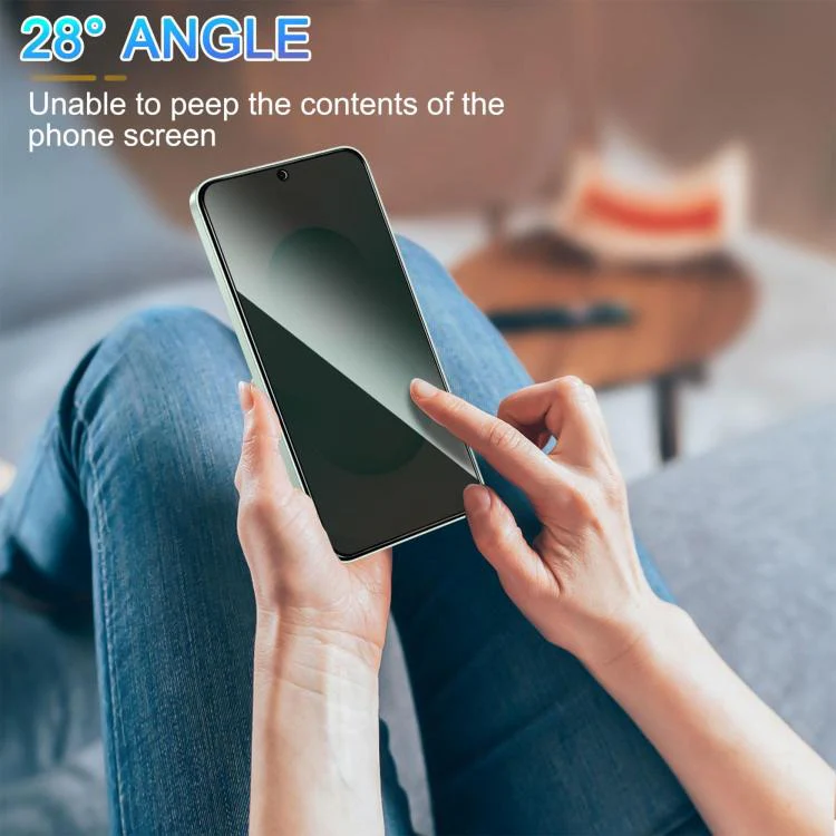 For Galaxy Z Fold8 Ultra 5G Outer Screen Kalebol 10pcs High-Aluminum Screen-Printed Full-Coverage Black-Border Privacy Tempered Glass Film - Image 7