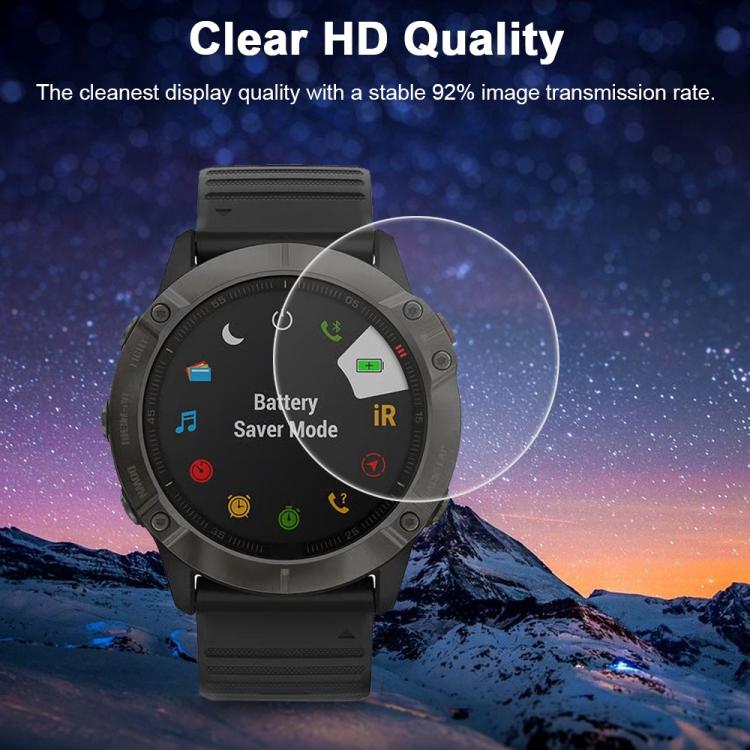For Garmin Fenix 6X / 6X Pro 5pcs xDfind Soft Hydrogel Film Full Cover Watch Front Protector - Image 6