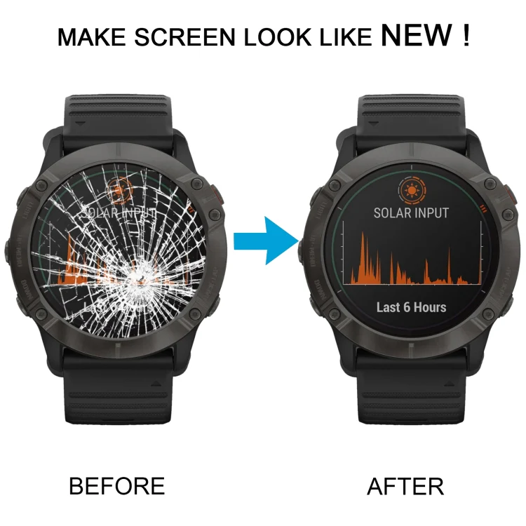 For Garmin Fenix 6X Solar Original LCD Display Screen - Image 7