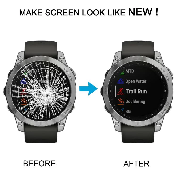 For Garmin Fenix 7 Original LCD Screen Digitizer Full Assembly With Frame(Blue) - Image 7