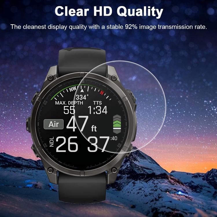 For Garmin Fenix 8 47mm 5pcs xDfind Soft Hydrogel Film Full Cover Watch Front Protector - Image 6