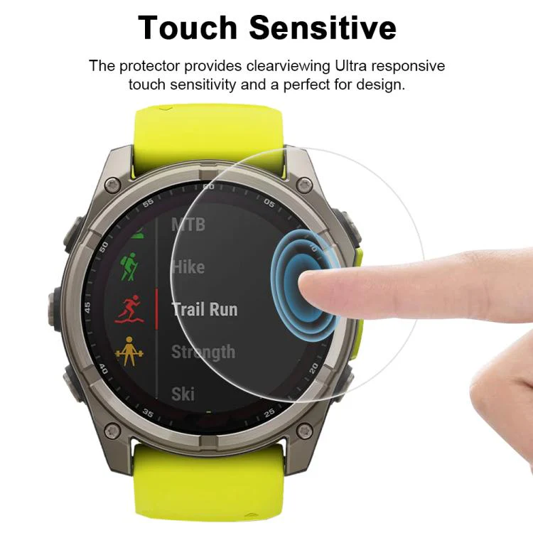 For Garmin Fenix 8 51mm 5pcs xDfind Soft Hydrogel Film Full Cover Watch Front Protector - Image 5