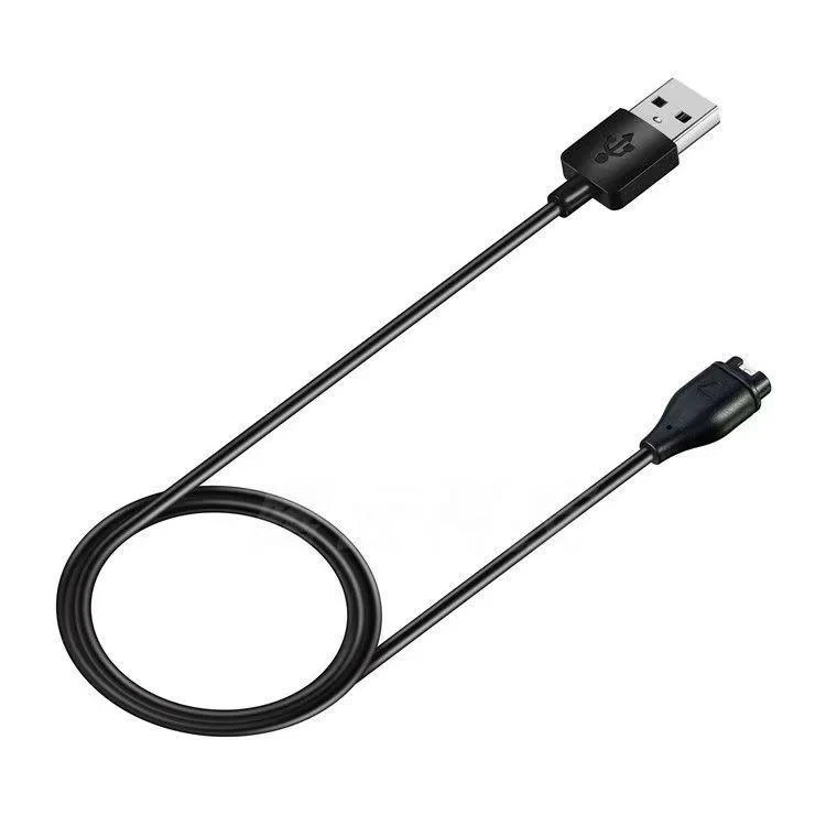 For Garmin Fenix 8 / 7X / 6S Pro xDfind USB Port Watch Charger With Data Transmission, Length: 1m(Black) - Image 2