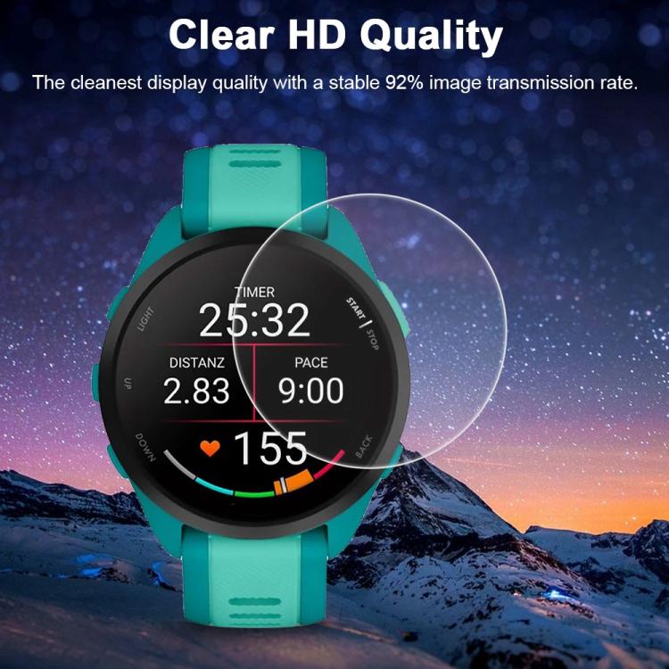 For Garmin Forerunner 165 5pcs xDfind Soft Hydrogel Film Full Cover Watch Front Protector - Image 6