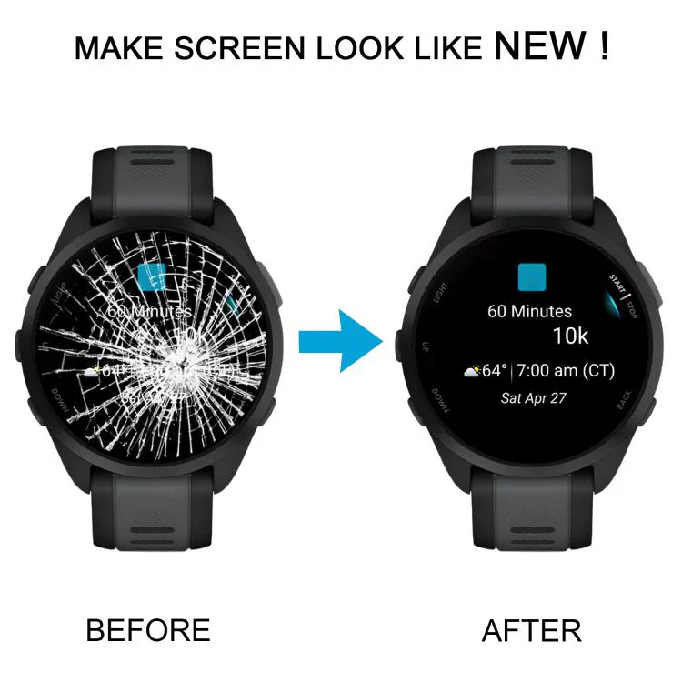For Garmin Forerunner 165 Original LCD Screen with Digitizer Full Assembly - Image 6