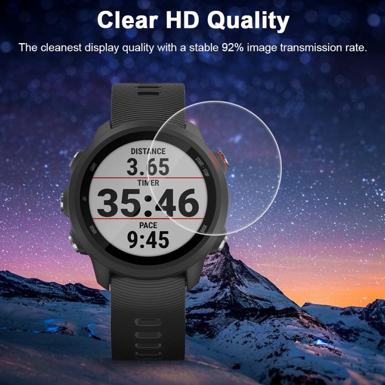 For Garmin Forerunner 245 / 245M 5pcs xDfind Soft Hydrogel Film Full Cover Watch Front Protector - Image 6