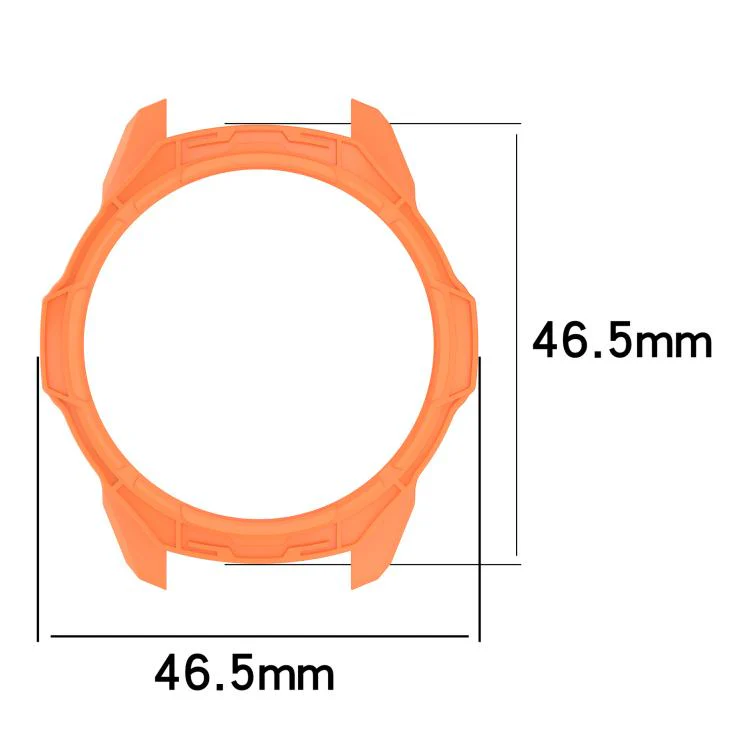 For Garmin Forerunner 70 / 170 / 170 Music Hollow Armor TPU Half Coverage Watch Protective Case(Black) - Image 8