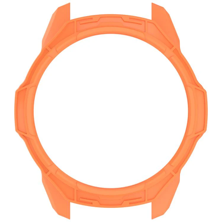 For Garmin Forerunner 70 / 170 / 170 Music Hollow Armor TPU Half Coverage Watch Protective Case(Orange) - Image 6