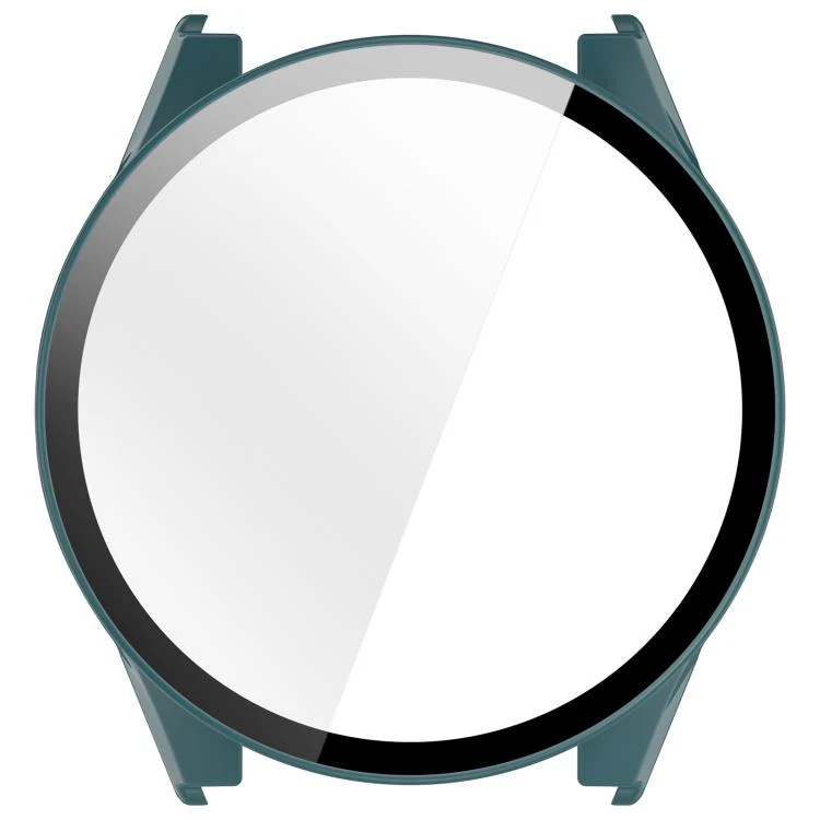 For Garmin Forerunner 70 / 170 / 170 Music Tempered Glass Film Integrated PC Watch Protective Case(Pine Green) - Image 6