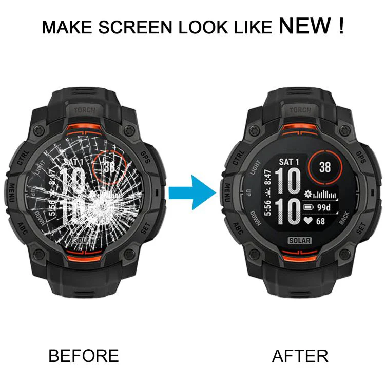 For Garmin Instinct 3 AMOLED 45mm Original LCD Screen with Digitizer Full Assembly - Image 7