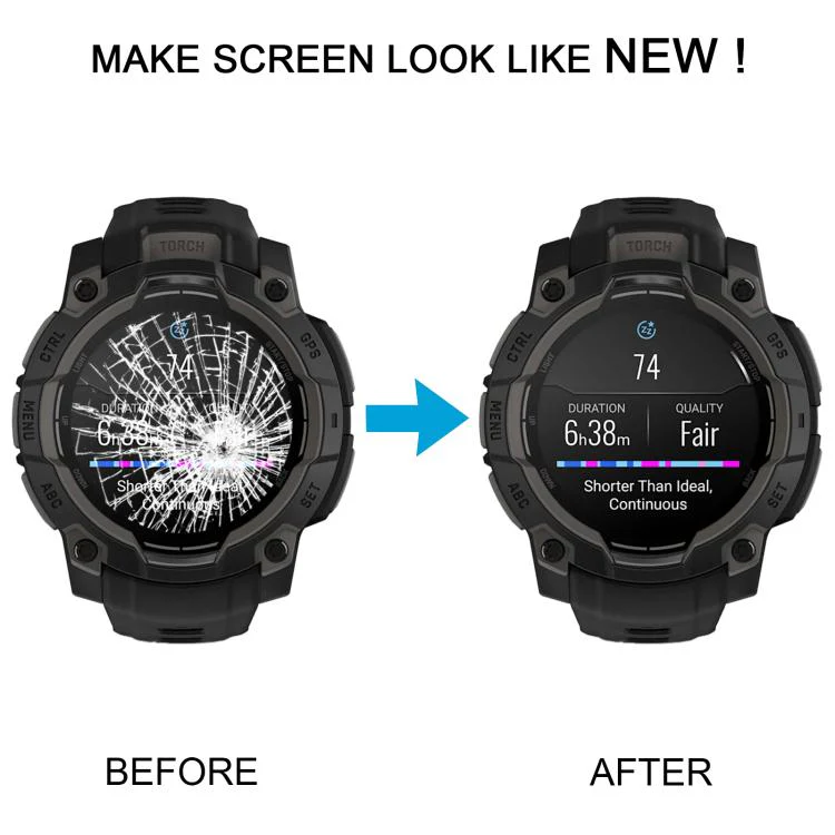 For Garmin Instinct 3 AMOLED 50mm Original LCD Screen with Digitizer Full Assembly - Image 7
