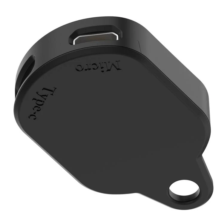For Garmin Venu 3 / 3S / Fenix 7 / 7X xDfind Type-C and Micro USB Interface Smart Watch Charging Adapter(Black) - Image 3